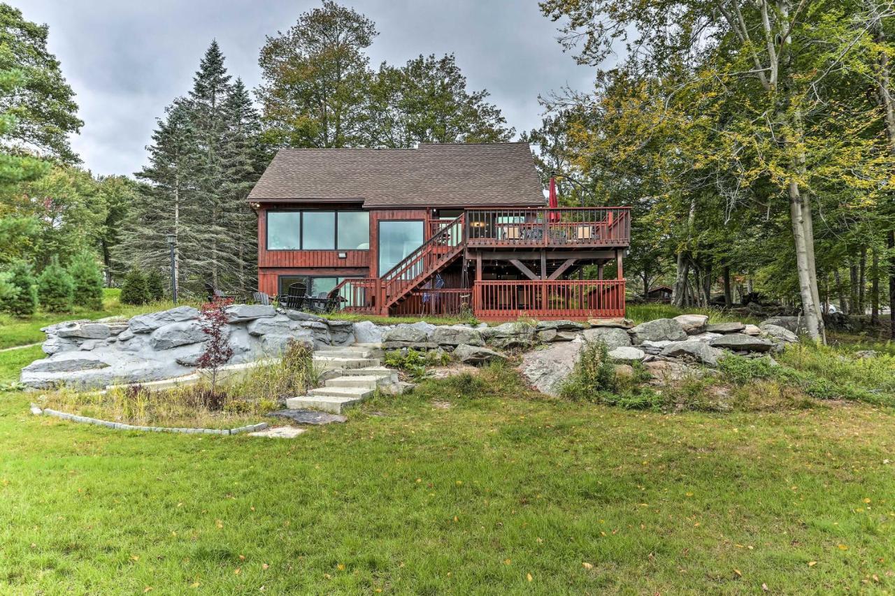 Lakefront Catskills Getaway With Private Deck! Villa Forestburgh Exterior foto