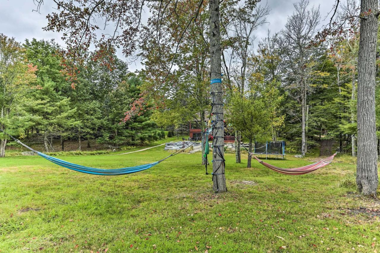 Lakefront Catskills Getaway With Private Deck! Villa Forestburgh Exterior foto