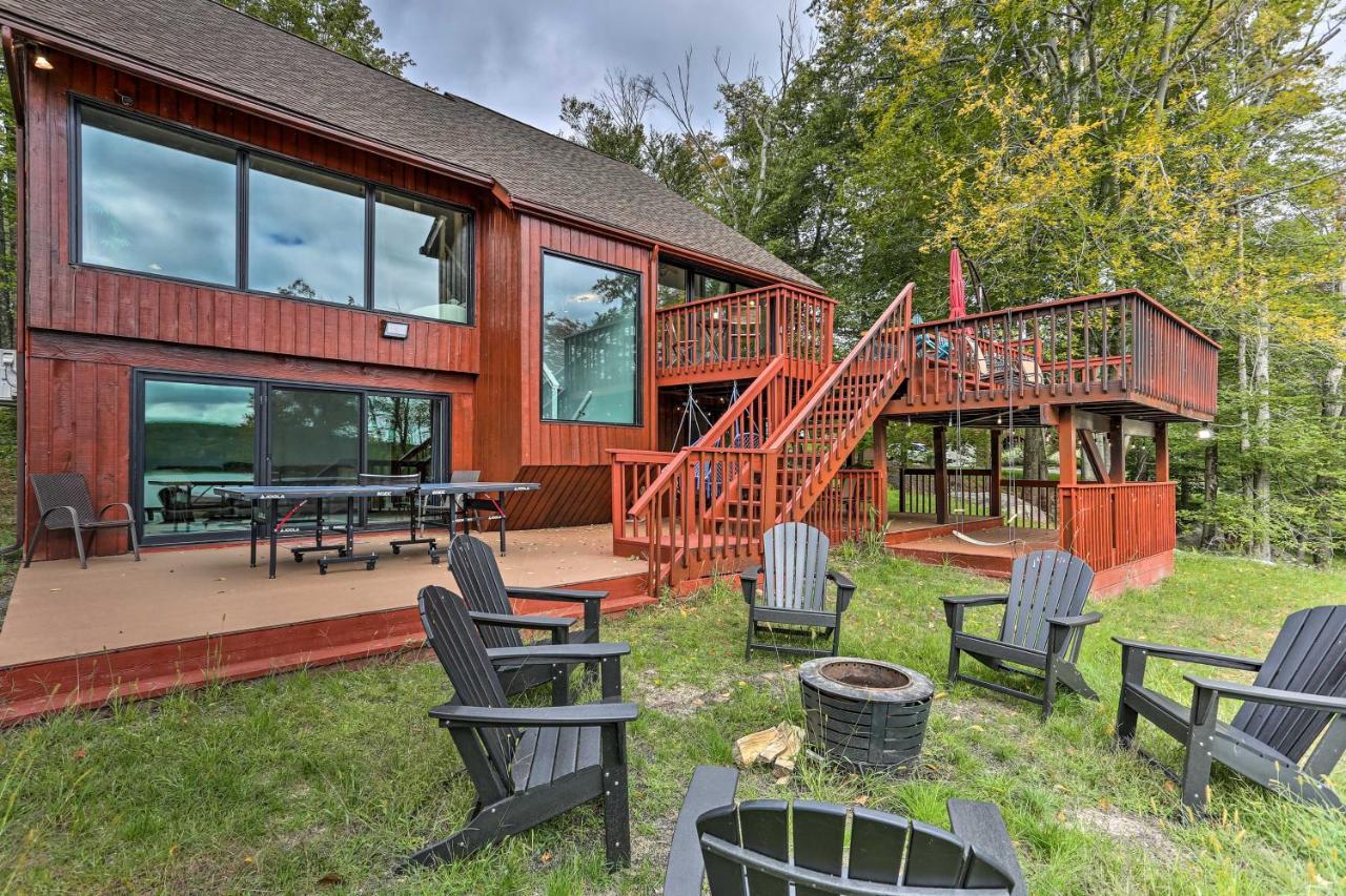 Lakefront Catskills Getaway With Private Deck! Villa Forestburgh Exterior foto